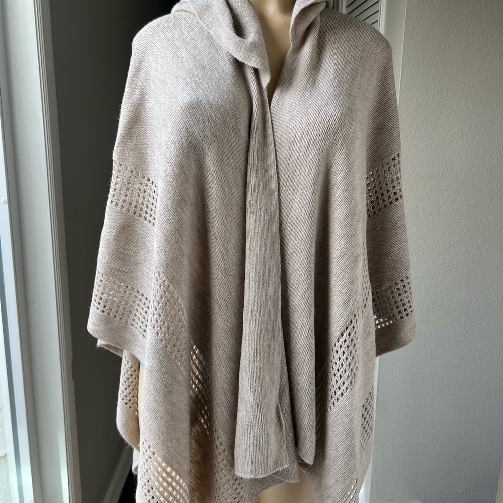 Calvin Klein Beige Women's Poncho